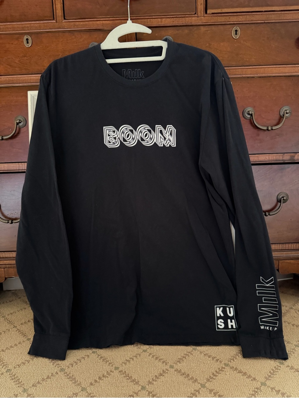 Milk Makeup x Kush limited edition long sleeve t-shirt L